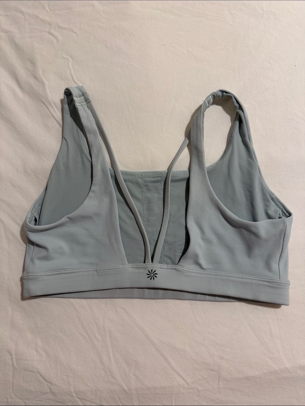 Athleta Pale Mint Double-Strap Sports Bra Size Medium